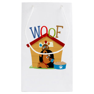 Sacola Para Presentes Pequena Cachorro