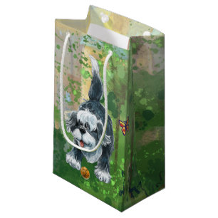Sacola Para Presentes Pequena Cachorro de Ovelha