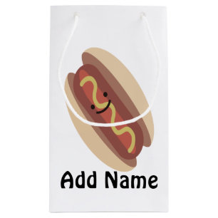 Sacola Para Presentes Pequena Cachorro Quente de Kawaii Cugado