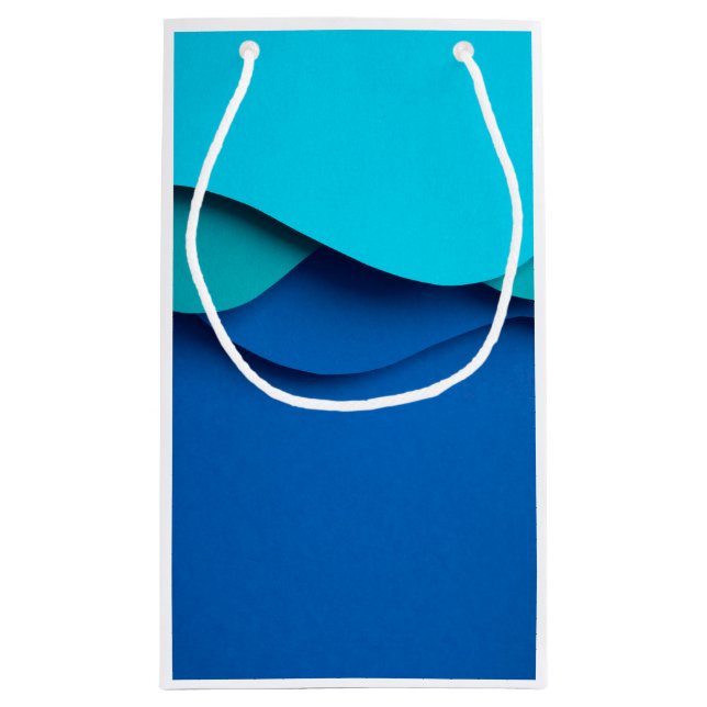 Sacola Para Presentes Pequena Caixa de presentes psicodélica: intermitência pers (Verso)