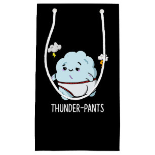 Sacola Para Presentes Pequena Calcinha Engraçada Clima Encurvado BG