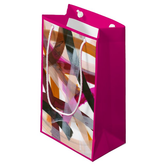 Sacola Para Presentes Pequena Caminho Infinito II (Frente inclinada)