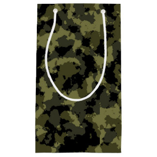 Sacola Para Presentes Pequena Camo Pattern