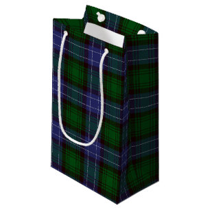 Sacola Para Presentes Pequena Campbell Tartan Green Xadrez