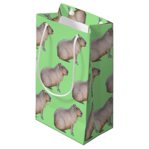 Sacola Para Presentes Pequena Capybara