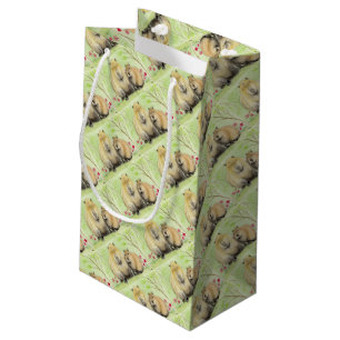 Sacola Para Presentes Pequena Capybara