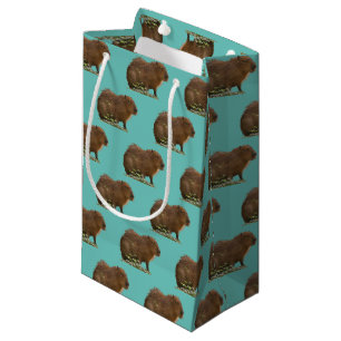 Sacola Para Presentes Pequena Capybara