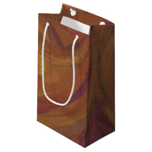 Sacola Para Presentes Pequena Carmel de chocolate