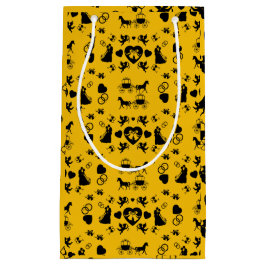 Sacola Para Presentes Pequena Casamento Romântico De Cavalo E Carrinho