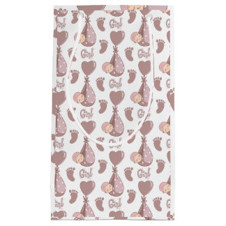 Sacola Para Presentes Pequena Chá de fraldas