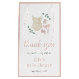 Sacola Para Presentes Pequena Chá de fraldas Boho Vintage