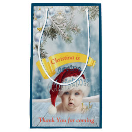 Sacola Para Presentes Pequena Chá de fraldas de Férias