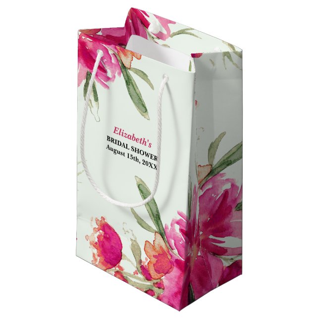 Sacola Para Presentes Pequena Chá de panela Obrigado, anfitrião (Frente inclinada)