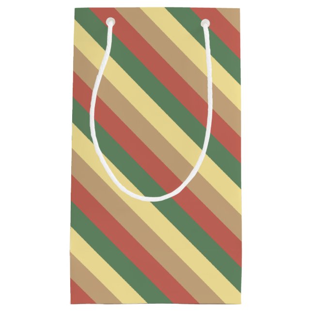 Sacola Para Presentes Pequena Chá Verde (Frente)