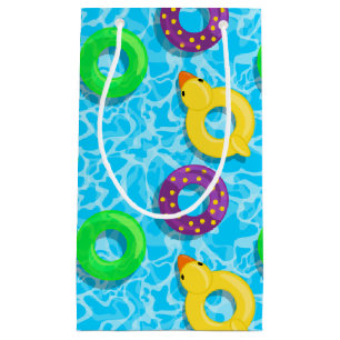 Sacola Para Presentes Pequena Cheio de piscina das inundações