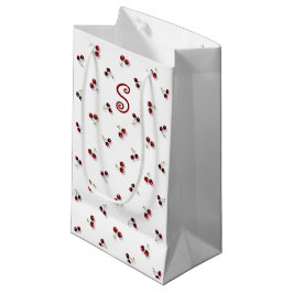 Sacola Para Presentes Pequena Cherries Gift Bag