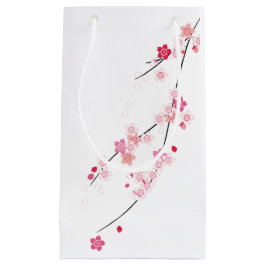 Sacola Para Presentes Pequena Cherry Blossoms Gift Bag
