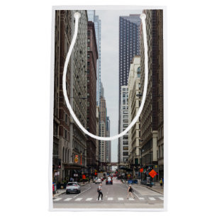 Sacola Para Presentes Pequena Chicago Madison Street High Gift Bag