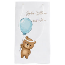 Chuveiro de Bebê do Ursinho Teddy Fofo com Menino