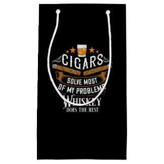 Sacola Para Presentes Pequena Cigarros Resolvem A Maioria Dos Meus Problemas Whi
