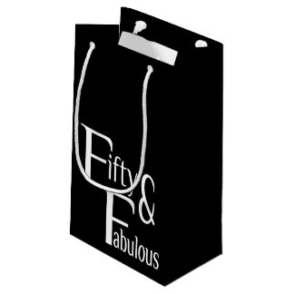 Sacola Para Presentes Pequena Cinquenta e fabuloso