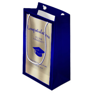 Sacola Para Presentes Pequena Classe Elegante de Graduação de Parabéns de 202