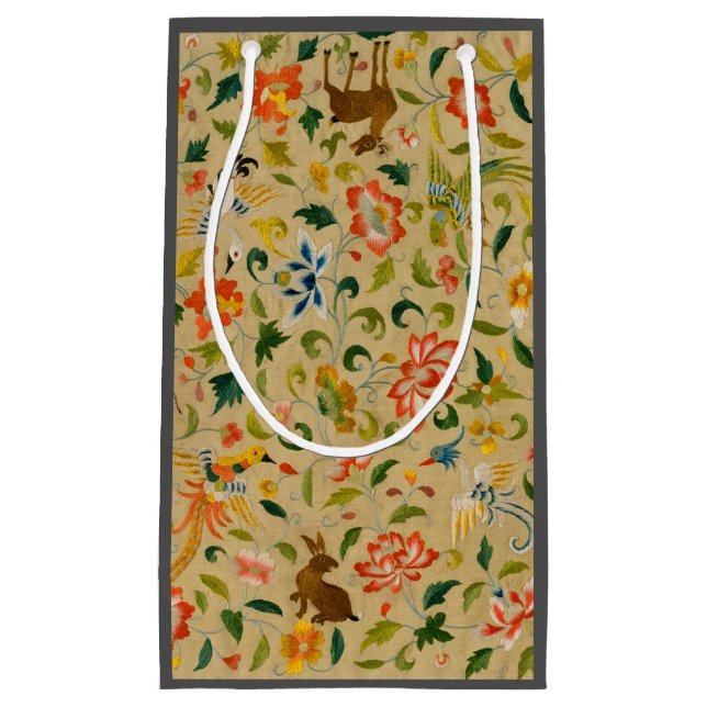 Sacola Para Presentes Pequena Coelho-veado-de-bico-do-cavalo (Frente)