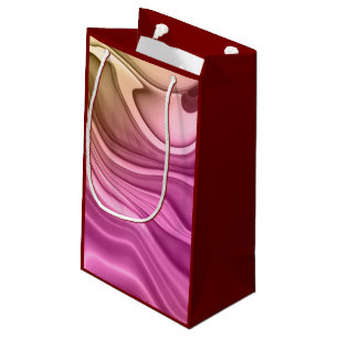 Sacola Para Presentes Pequena Conjunto de Tinta Alcoólica Aurora Papel Digital-4