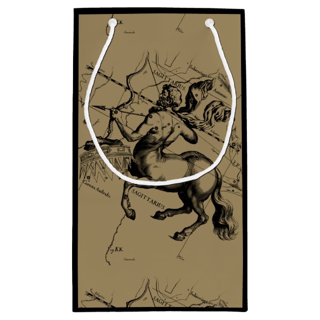 Sacola Para Presentes Pequena Constelação Sagittarius Hevelius1690 nov22-dez21 (Verso)