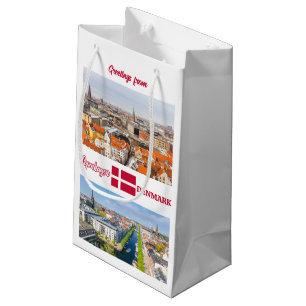 Sacola Para Presentes Pequena Copenhaga Dinamarca