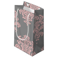 Cor damasco rosa e Cinza
