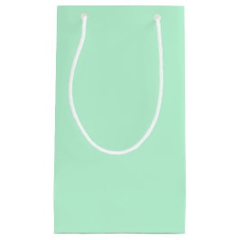 Sacola Para Presentes Pequena Cor Sólida Da Casa Da Moeda De Inverno