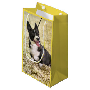 Sacola Para Presentes Pequena Corgi