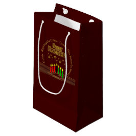 Sacola Para Presentes Pequena Correspondência com os Sete Princípios do Feliz Kw