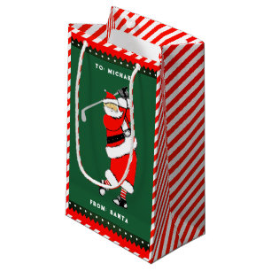 Sacola Para Presentes Pequena Creative Golf Christmas Small Gift Bag