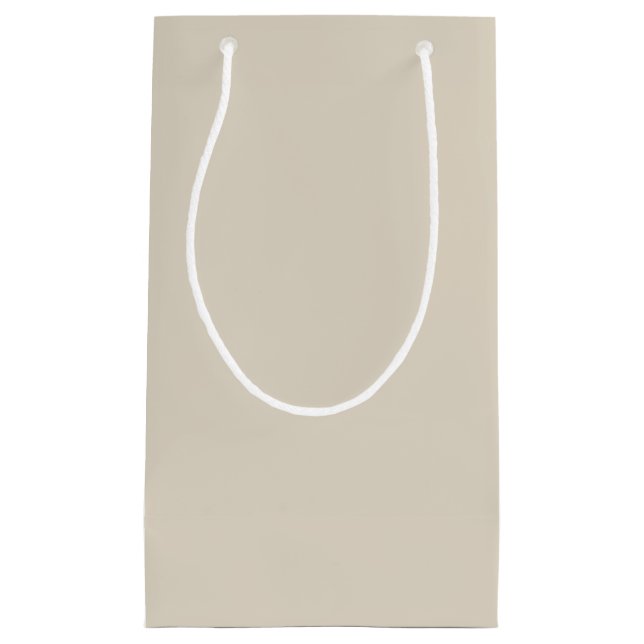 Sacola Para Presentes Pequena Creme (Frente)