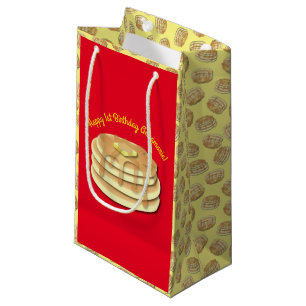 Sacola Para Presentes Pequena Crianças Cuecas Flapjack de Festa de aniversário