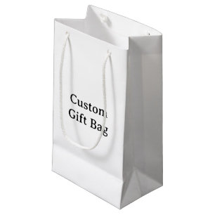 Sacola Para Presentes Pequena Crie seu próprio simples personalizado 5”x3”x8.5”