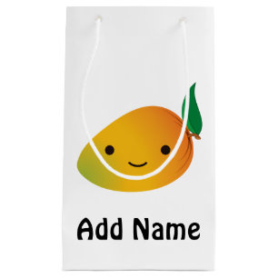 Sacola Para Presentes Pequena Cute Kawaii sorrindo Mango