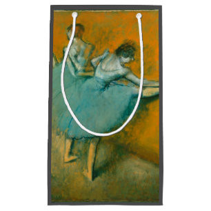 Sacola Para Presentes Pequena Degas Dancers no Balé Bar