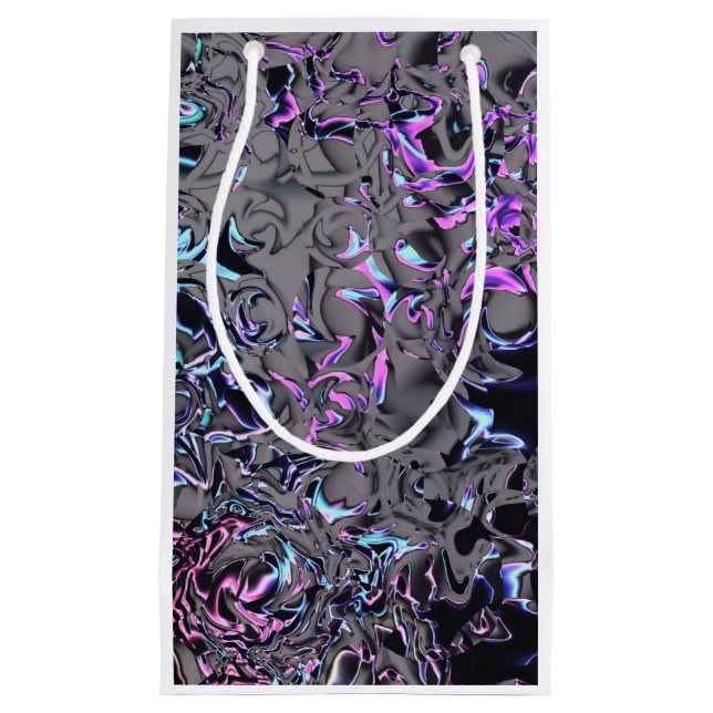 Sacola Para Presentes Pequena Desastre de anos 80 (Frente)