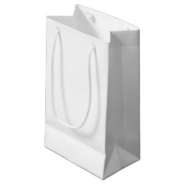 Sacola Para Presentes Pequena Desenhe Seu Sonho - Branco Clássico