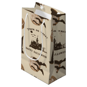 Sacola Para Presentes Pequena Dia das Bruxas