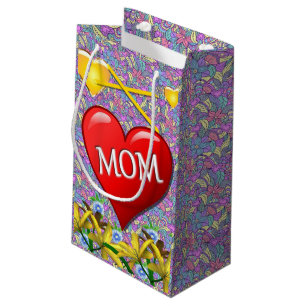 Sacola Para Presentes Pequena Dia de as mães Gift Bag