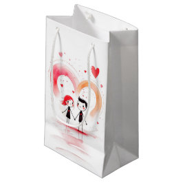 Sacola Para Presentes Pequena Dia de os namorados 2025