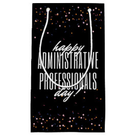 Sacola Para Presentes Pequena Dia dos Profissionais Administrativos
