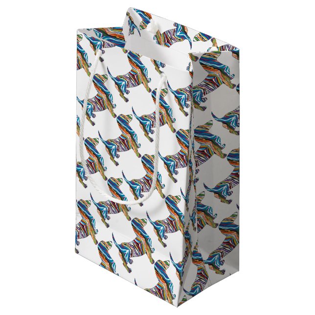 Sacola Para Presentes Pequena DOXIE-Psych (Frente inclinada)
