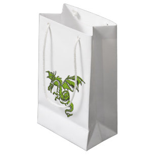 Sacola Para Presentes Pequena Dragão Design
