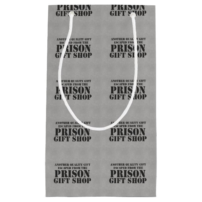 Sacola Para Presentes Pequena É do Compro Prison Gift (Frente)