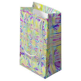 Sacola Para Presentes Pequena Easter Pastel Abstract Design Gift Bag